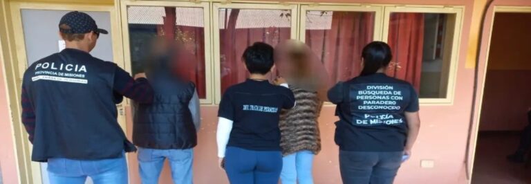 Tres detenidos investigados por el delito de trata de persona en Posadas