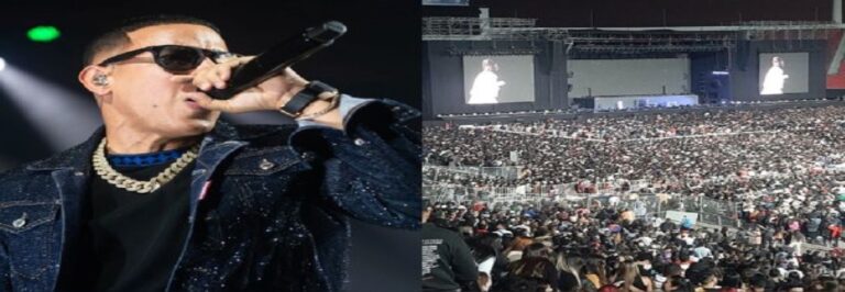 Concierto de Daddy Yankee en Chile provoca caos