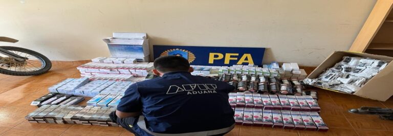 AFIP incautó mercadería ilegal que era comercializada en Mercado Libre