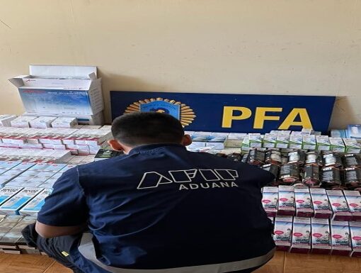 AFIP incautó mercadería ilegal que era comercializada en Mercado Libre