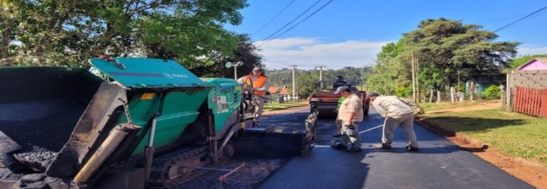 San Pedro tendrá 40 nuevas cuadras asfaltadas