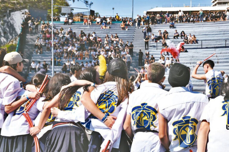 Todo preparado para el Show de Scolas de la Estudiantina 2022