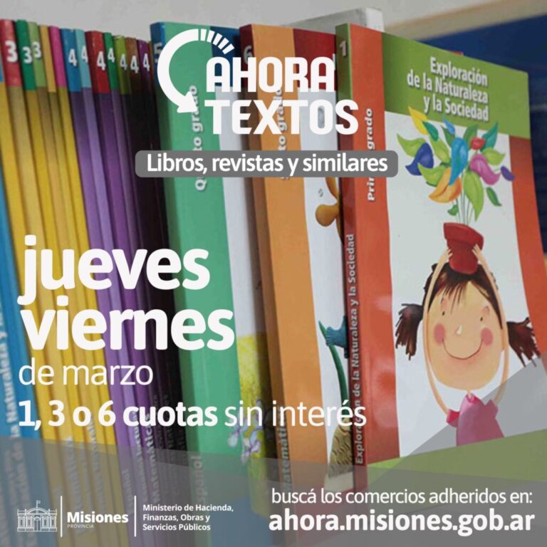 Los comercios podrán adherirse hasta el 8 de febrero al programa Ahora Escolar y hasta…