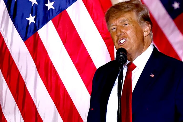 Trump denunció que buscan frustar su retorno a la Casa Blanca