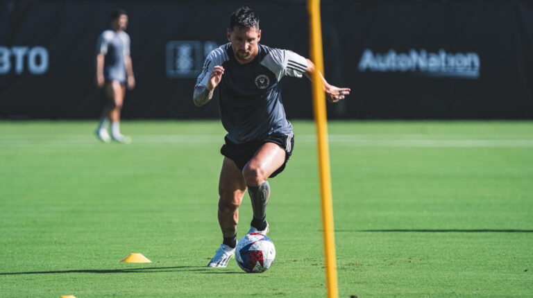 Messi irá al banco antes de su debut con el Inter Miami