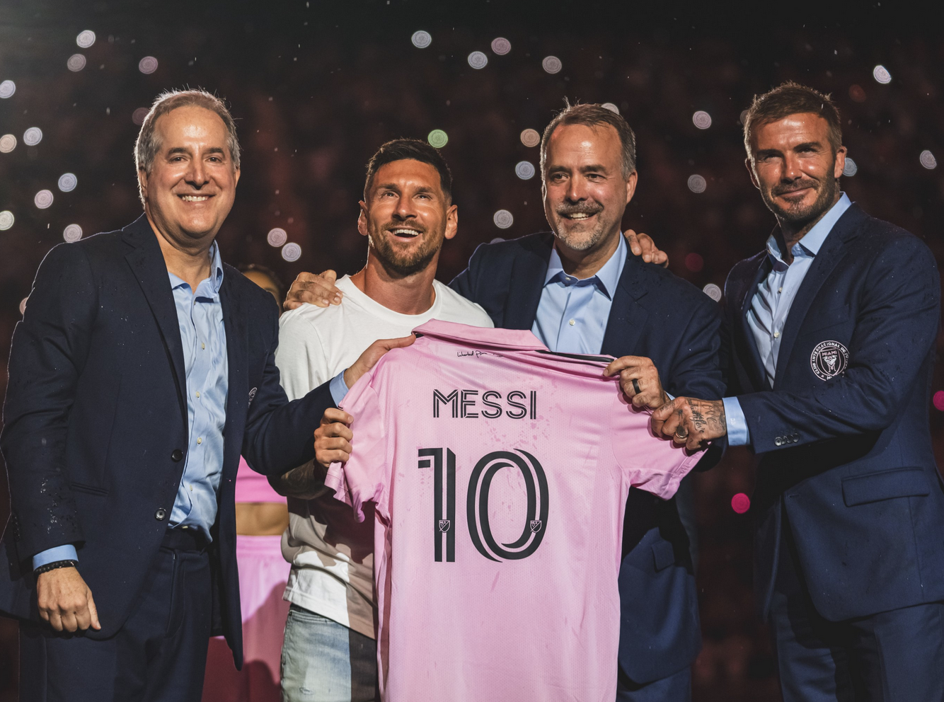«Mundo Miami» rendido a los pies de Messi: el crack…