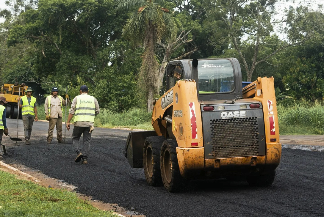 La repavimentación de la RP Nº4 y el puente internacional…