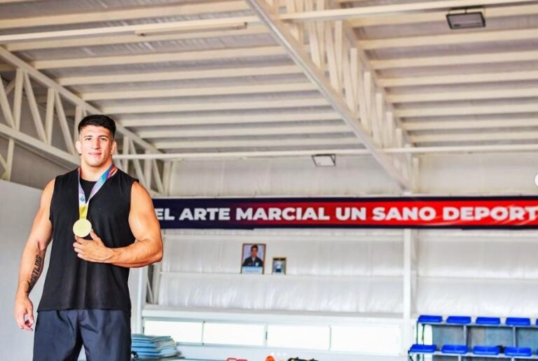 Ricardo Báez se prepara en el CePARD de cara a los Juegos Panamericanos