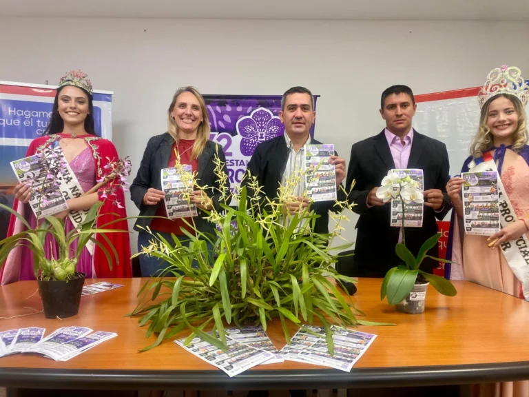 Todo listo para otra Fiesta Nacional de la Orquídea y Provincial de la Flor