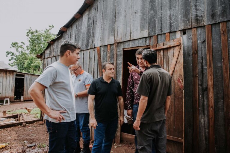 El Gobernador de la Provincia recorrió zonas afectadas por el temporal