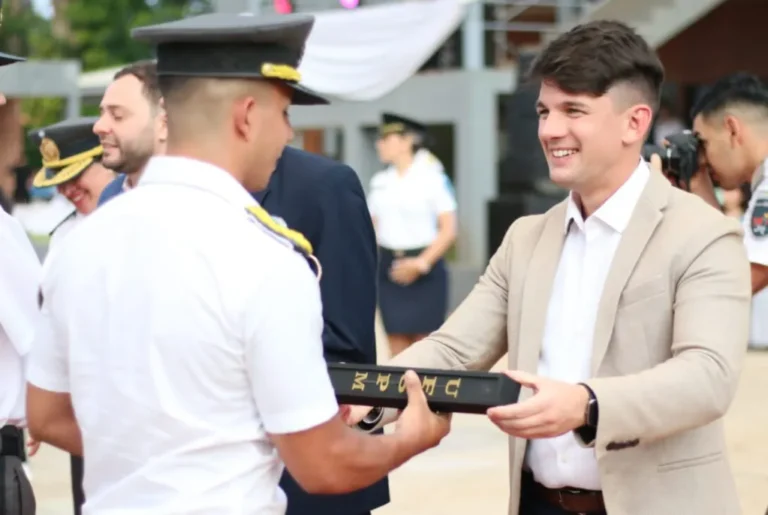 Romero Spinelli presidió el acto de egresados de la Universidad de las Fuerzas de Seguridad