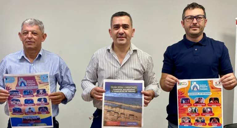 Lanzaron el Festival Provincial de las Carpas que se realizará el 6 y 7 de…