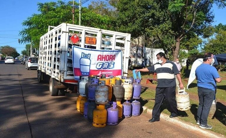 Con Ahora Gas, llegan garrafas a mejor precio a San José y Azara