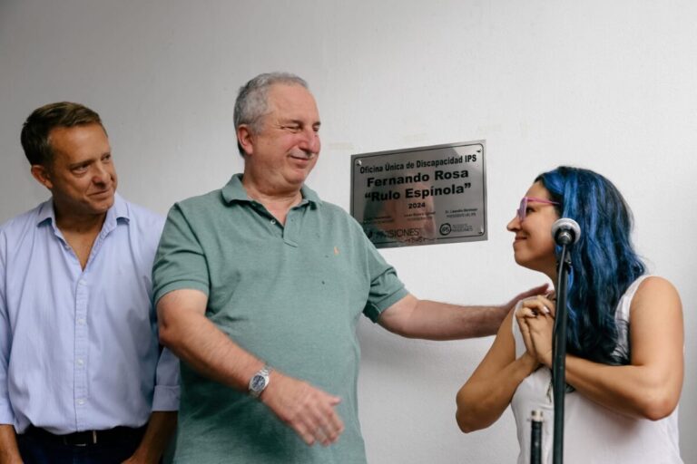 El IPS inauguró la Oficina Única de Discapacidad Fernando Rosa