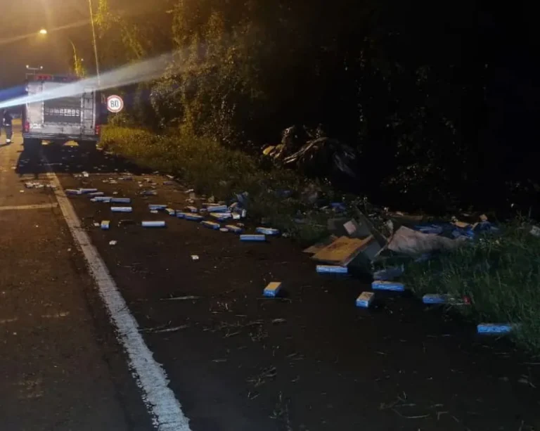 Joven contrabandista en estado reservado por despistar sobre la ruta 12