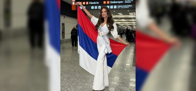 Tamara Rogouski, de Puerto Iguazú, ya está en Buenos Aires para competir en Miss Universo&hellip;