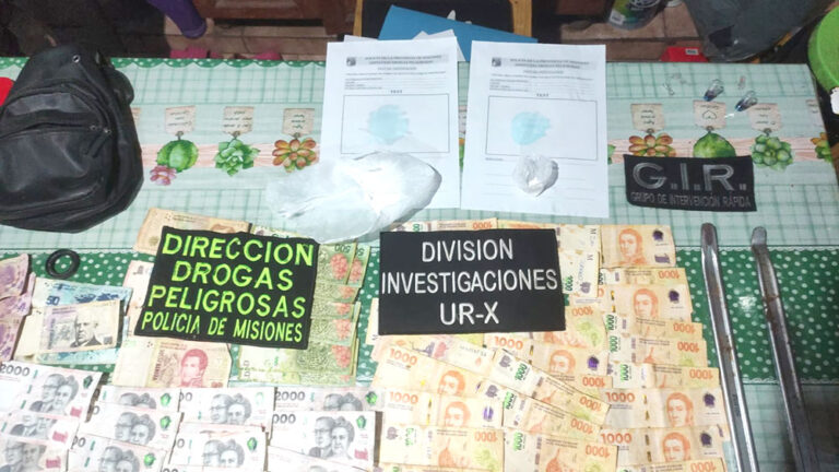 Investigaban un robo en el Barrio Ingar y terminaron desmantelando un narcobúnker en Posadas