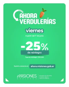 Misiones lanza el programa Ahora Verdulería para abaratar frutas y verduras y apoyar la producción local