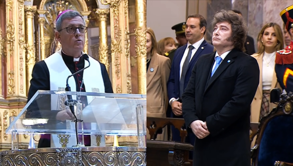 El arzobispo García Cuerva le pidió al Gobierno que frene…