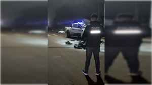 Murió un motociclista de 30 años tras chocar con una camioneta de Gendarmería en Dos de Mayo