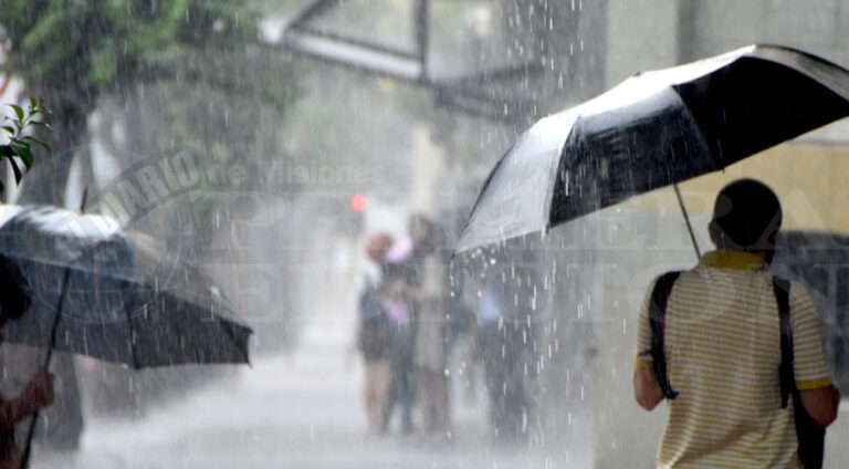 Alerta amarilla en Misiones: tormentas, ráfagas y hasta 60 milímetros de lluvia para este viernes