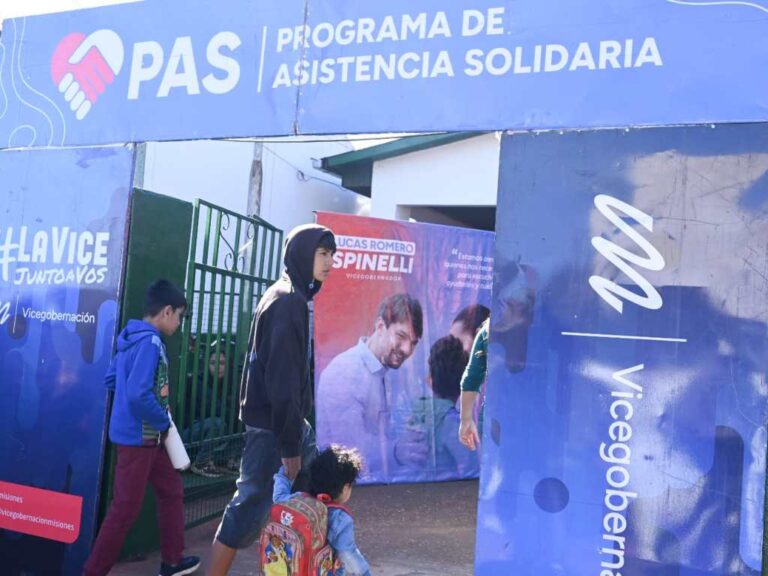 El programa PAS llevó atención médica y trámites al barrio Las Dolores de Posadas