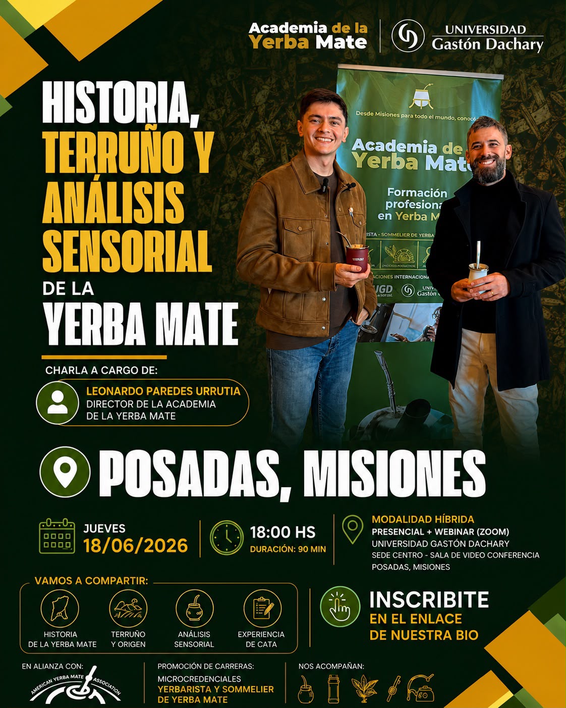 La Academia de la Yerba Mate llega a Posadas con…