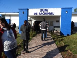 Vialidad presentó ante vecinos de Fachinal el proyecto para asfaltar el acceso a la localidad