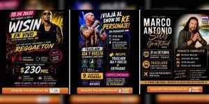 Fespop organiza traslados desde Misiones para los shows de Wisin, Ke Personaje y Marco Antonio Solís en Asunción