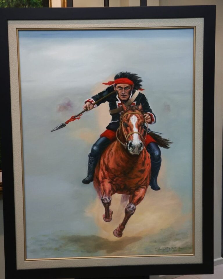 Un retrato de Andresito pintado por Mathot ingresará a la Casa de Gobierno de Misiones