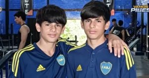 Brian y Nahuel García, los mellizos posadeños que sueñan con jugar juntos en la Bombonera