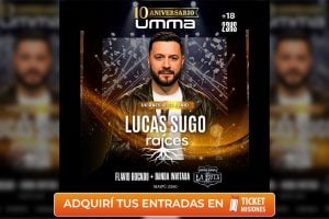 UMMA cumple 10 años y celebra con Lucas Sugo en el escenario de Posadas