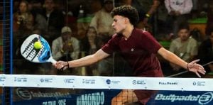 Santino Contreras, el chico de El Soberbio que compite en la élite del pádel europeo…
