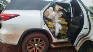 Gendarmería incautó más de 900 kilos de marihuana en Bernardo de Irigoyen tras una maniobra evasiva