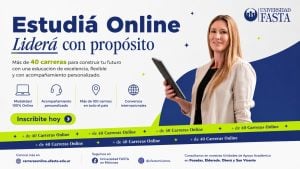 Universidad FASTA abre inscripciones para 2026 con más de 40 carreras online desde Misiones