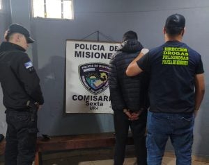 Posadas: detuvieron a un joven con 18 dosis de cocaína tras escapar de un control policial