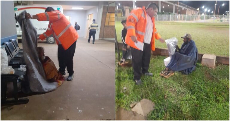 Posadas activa operativos nocturnos por el frío y registra hasta 45 personas asistidas por noche