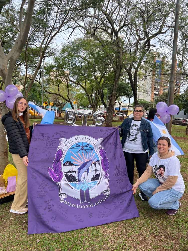La comunidad Army de Misiones suma cientos de fanáticos de BTS en toda la provincia