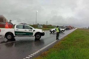 Cuatro muertos en un choque múltiple sobre la Ruta 12,…