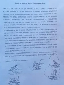 El Concejo Deliberante de Oberá respalda las acciones judiciales del sector yerbatero contra la desregulación&hellip;