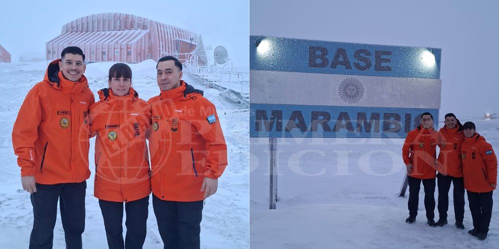 Tres misioneros en la Antártida: cómo es vivir y trabajar en la Base Marambio