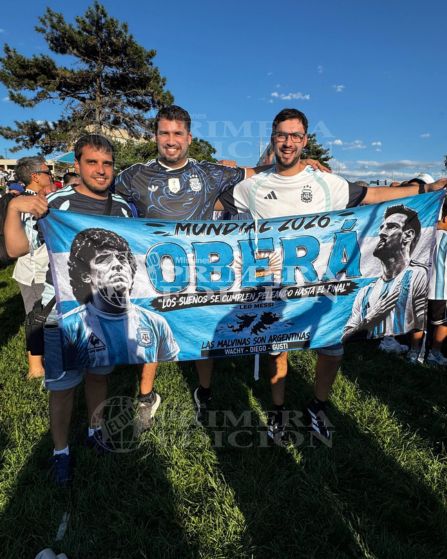 Amigos de Oberá viajaron a Kansas para el Mundial y todavía no saben cómo volver