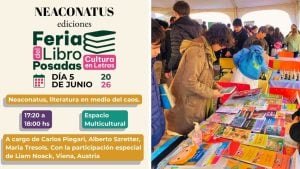 La editorial misionera Neaconatus llega a la Feria del Libro de Posadas con un conversatorio sobre literatura y resistencia