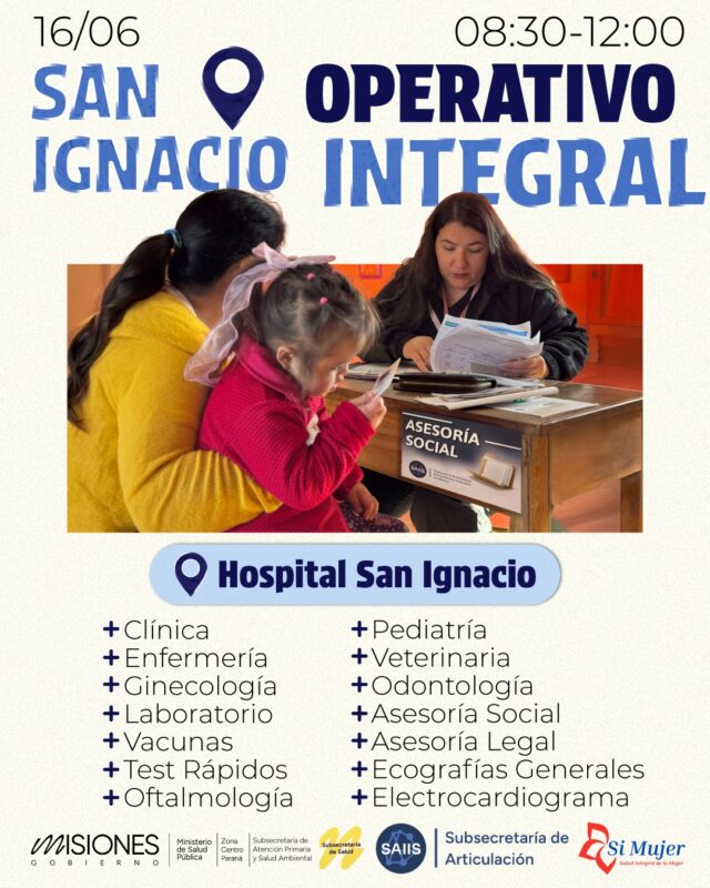 Los camiones móviles de SIMisiones y SIMujer llegan este martes al Hospital de San Ignacio