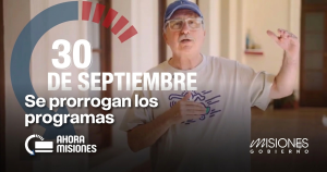 Passalacqua prorrogó los programas Ahora hasta septiembre con las mismas condiciones vigentes