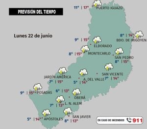 Alerta amarilla por tormentas en Misiones: qué esperar este lunes y cómo sigue la semana