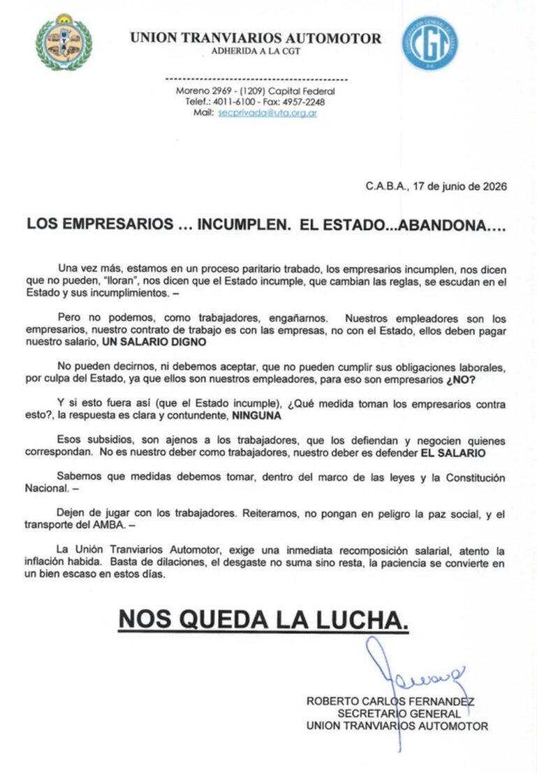 Transporte en crisis: posible paro de colectivos este lunes, sin novedades oficiales en Misiones