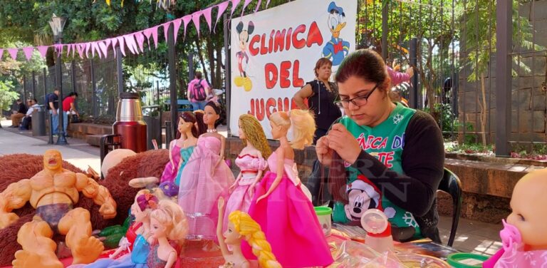 La Clínica del Juguete distribuirá 3.000 juguetes reciclados entre 140 organizaciones de Posadas
