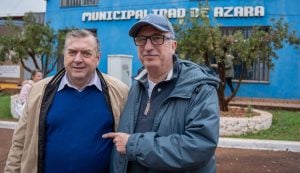 Azara mantiene obras viales pese a la caída de recaudación por la crisis yerbatera
