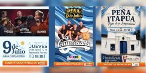Tres peñas en Posadas y Candelaria para festejar el 9 de Julio con folklore, asado…